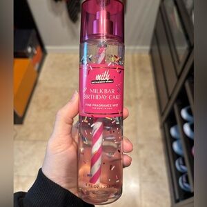 Bath and Body Works Milk Birthday Cake Body Spray